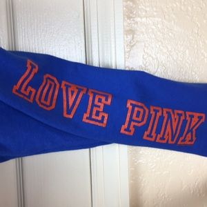 VS Pink Mets Blue Sweater Size Medium